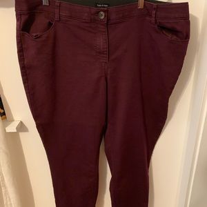 Stitch Fix Violets and Roses pants